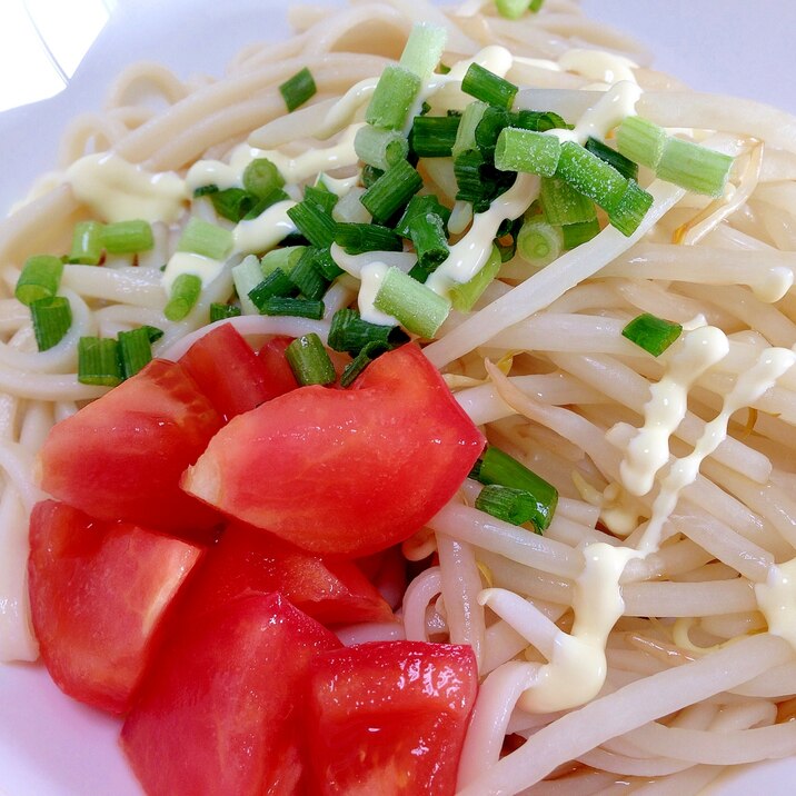 お手軽食材で☆サラダうどん